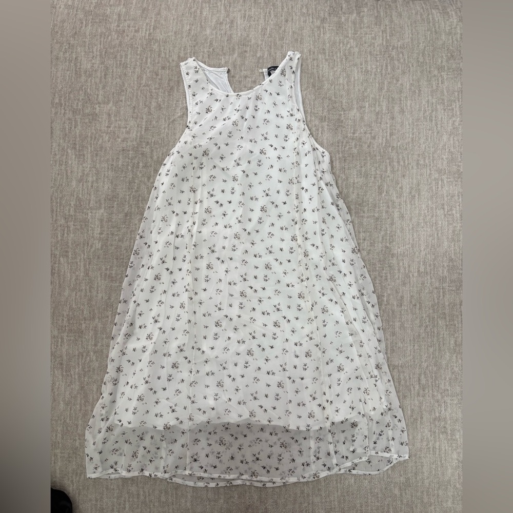 A&F White Floral Dress